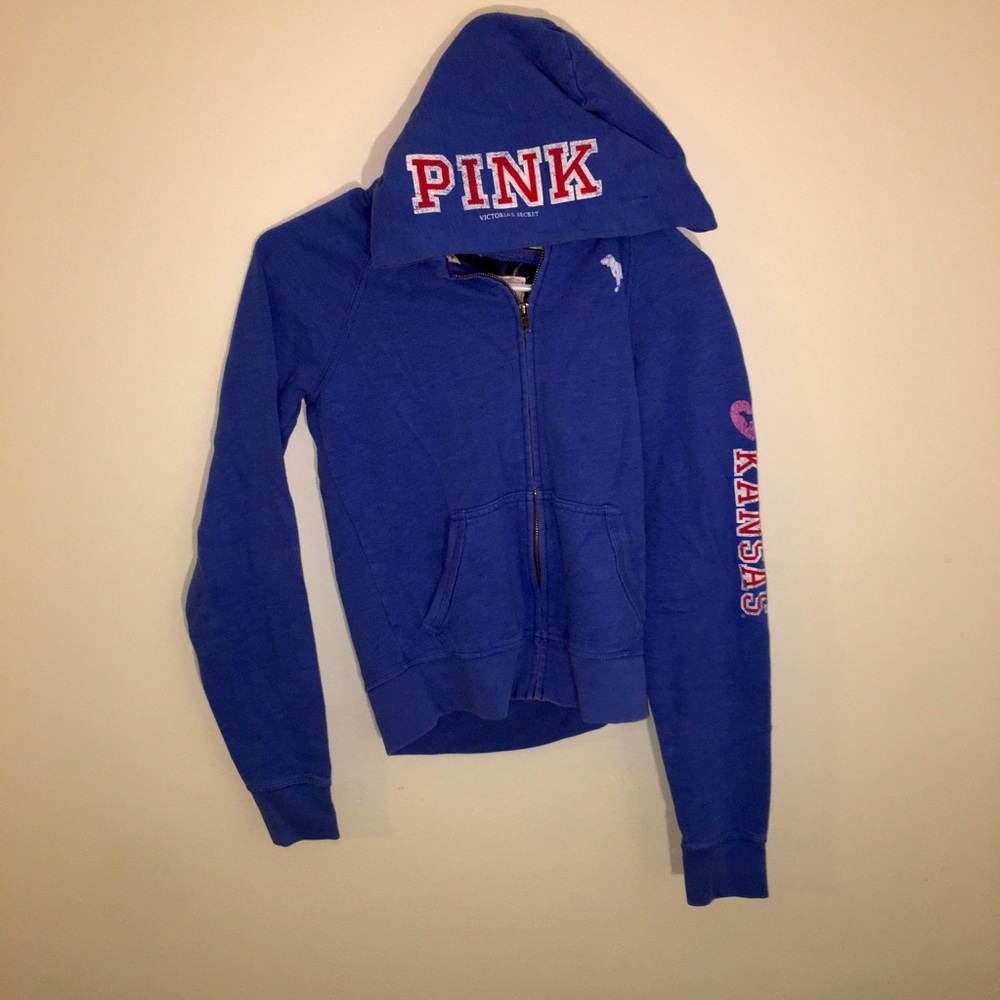 Victoria’s Secret University of Kansas Zip Small